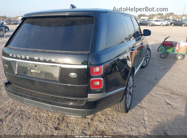 SALGS2RU8MA441023 2021 LAND ROVER RANGE ROVER Black Tył prawy