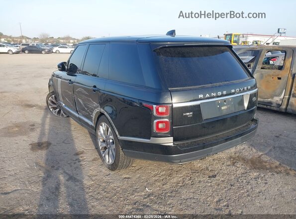 SALGS2RU8MA441023 2021 LAND ROVER RANGE ROVER Black Tył lewy