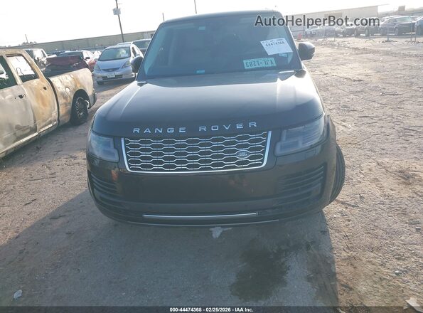 SALGS2RU8MA441023 2021 LAND ROVER RANGE ROVER Black Widok zestawu wskaźników