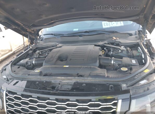 SALGS2RU8MA441023 2021 LAND ROVER RANGE ROVER Black Widok z tyłu