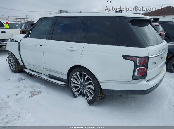 SALGS2RU8MA454984 2021 LAND ROVER RANGE ROVER Белый Задняя левая четверть