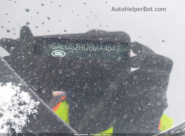 SALGS2RU8MA454984 2021 LAND ROVER RANGE ROVER Белый Вид подкапотного пространства