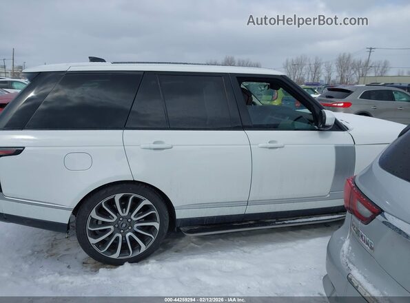 SALGS2RU8MA454984 2021 LAND ROVER RANGE ROVER Белый Панорамный вид салона 360°
