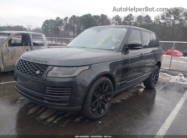 SALGS2RU9MA429091 2021 LAND ROVER RANGE ROVER Black Przód lewy