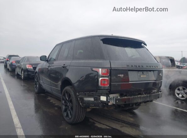 SALGS2RU9MA429091 2021 LAND ROVER RANGE ROVER Black Tył lewy