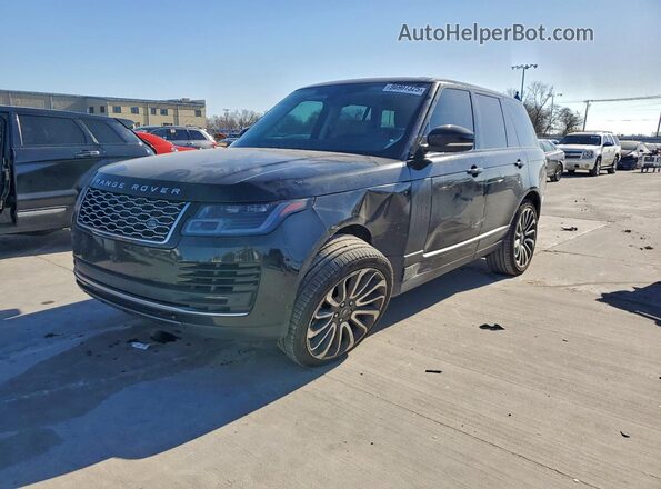 SALGS2RUXLA568080 2020 LAND ROVER RANGE Black წინა მარცხენა ხედი სამი მეოთხედიდან