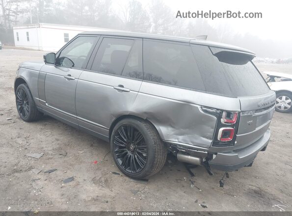 SALGS2SE0MA427958 2021 LAND ROVER RANGE ROVER Gray Trasero izquierdo