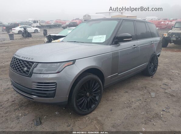 SALGS2SE0MA427958 2021 LAND ROVER RANGE ROVER Gray Vista tres cuartos delantera izquierda