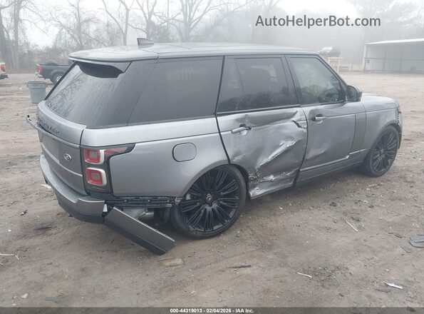 SALGS2SE0MA427958 2021 LAND ROVER RANGE ROVER Gray Trasero derecho