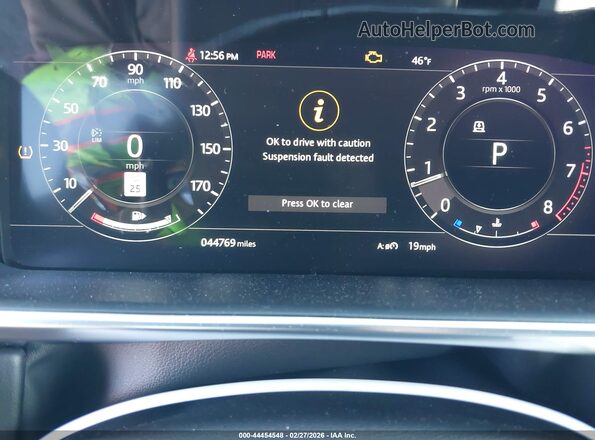 SALGS2SE0MA452794 2021 LAND ROVER RANGE ROVER Black Widok tylnych siedzeń