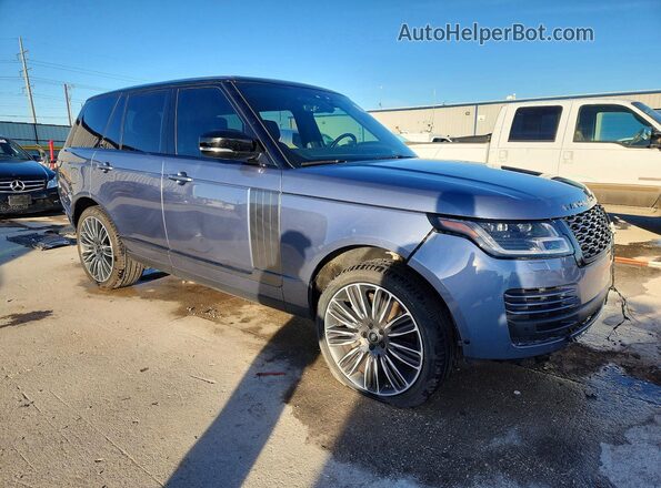 SALGS2SE2MA425564 2021 LAND ROVER RANGE Gray Delantero derecho