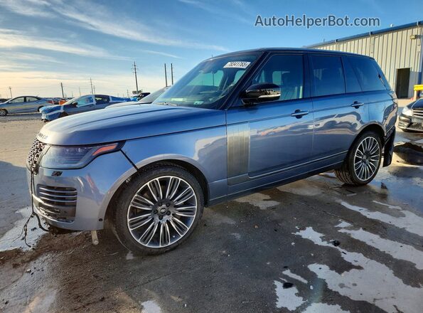 SALGS2SE2MA425564 2021 LAND ROVER RANGE Gray Vista tres cuartos delantera izquierda