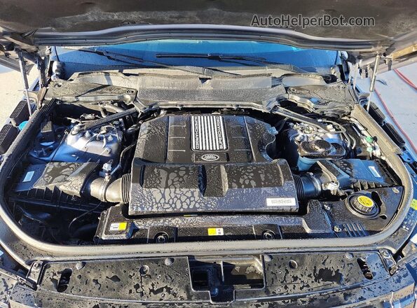 SALGS2SE2MA425564 2021 LAND ROVER RANGE Gray Vista del compartimento del motor