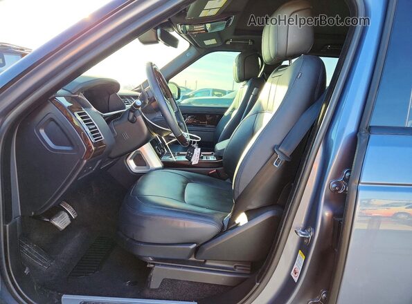 SALGS2SE2MA425564 2021 LAND ROVER RANGE Gray Vista interior delantera