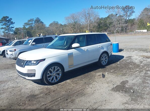 SALGS2SE2MA451565 2021 LAND ROVER RANGE ROVER White Przód lewy