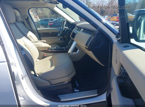 SALGS2SE2MA451565 2021 LAND ROVER RANGE ROVER White Widok wnętrza z przodu
