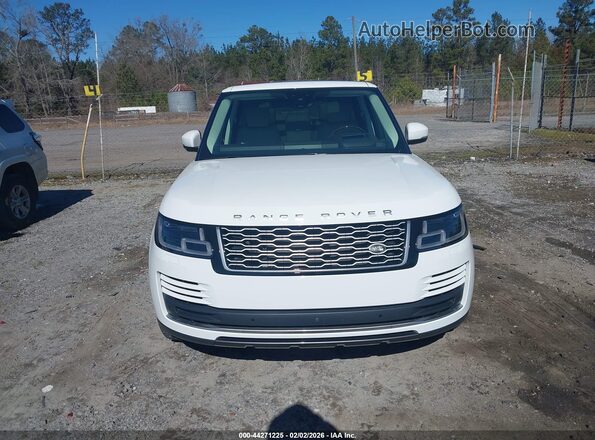 SALGS2SE2MA451565 2021 LAND ROVER RANGE ROVER White Widok zestawu wskaźników