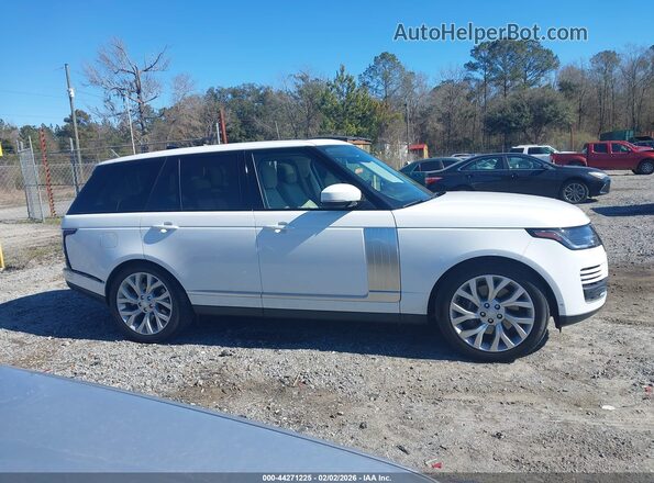 SALGS2SE2MA451565 2021 LAND ROVER RANGE ROVER White Widok wnętrza z tyłu