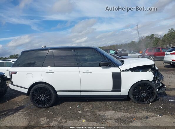 SALGS2SE4MA457156 2021 LAND ROVER RANGE ROVER White Widok wnętrza z tyłu