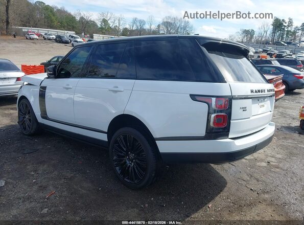 SALGS2SE4MA457156 2021 LAND ROVER RANGE ROVER White Tył lewy