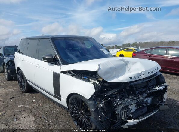 SALGS2SE4MA457156 2021 LAND ROVER RANGE ROVER White Widok z przodu