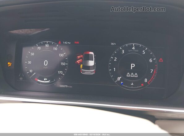 SALGS2SE8MA425942 2021 LAND ROVER RANGE ROVER Black უკანა სავარძლების ხედი