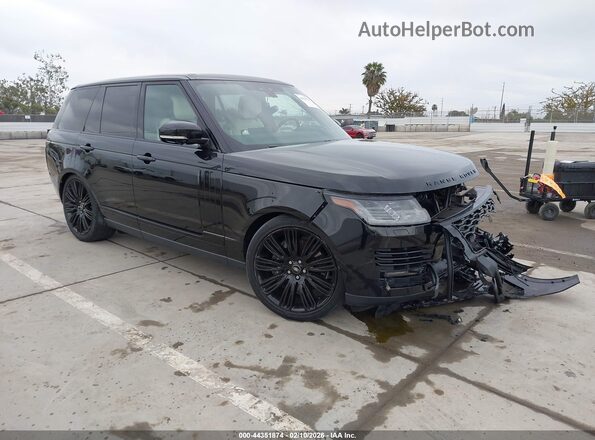 SALGS2SEXMA446484 2021 LAND ROVER RANGE ROVER Black Przód prawy