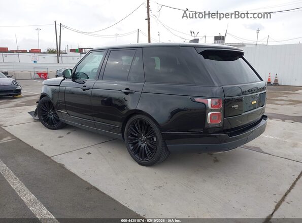 SALGS2SEXMA446484 2021 LAND ROVER RANGE ROVER Black Tył lewy