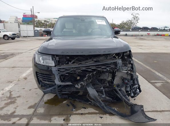 SALGS2SEXMA446484 2021 LAND ROVER RANGE ROVER Black Widok zestawu wskaźników