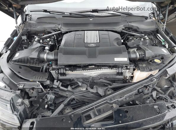 SALGS2SEXMA446484 2021 LAND ROVER RANGE ROVER Black Widok z tyłu