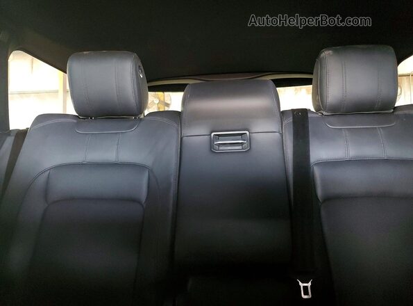 SALGS2SV4KA528787 2019 LAND ROVER RANGE Silver Vista de los asientos traseros
