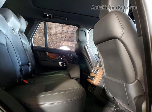SALGS2SV4KA528787 2019 LAND ROVER RANGE Silver Vista interior trasera
