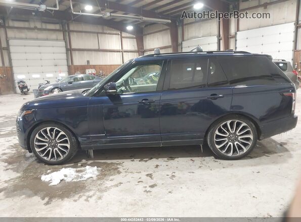 SALGS2SV5KA523971 2019 LAND ROVER RANGE ROVER Blue 360 interior view