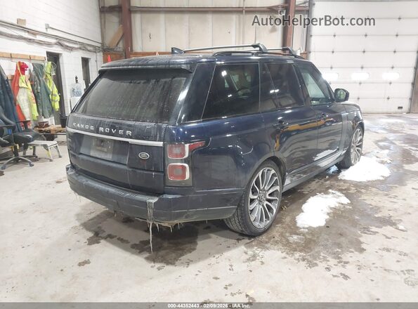 SALGS2SV5KA523971 2019 LAND ROVER RANGE ROVER Blue Rear right