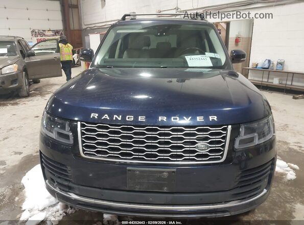SALGS2SV5KA523971 2019 LAND ROVER RANGE ROVER Blue Front view