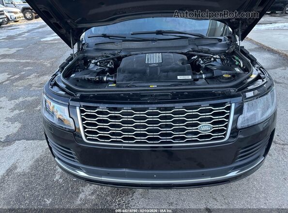 SALGS2SV7KA516858 2019 LAND ROVER RANGE ROVER Черный Вид сзади