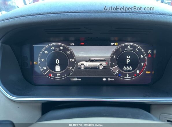 SALGS2SV7KA516858 2019 LAND ROVER RANGE ROVER Черный Вид задних сидений