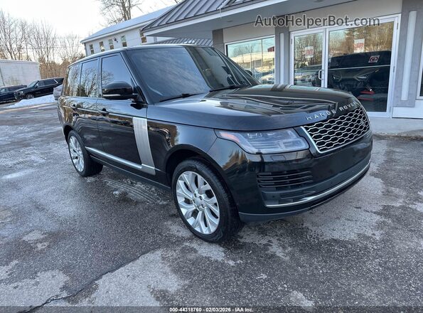 SALGS2SV7KA516858 2019 LAND ROVER RANGE ROVER Черный Передняя правая четверть