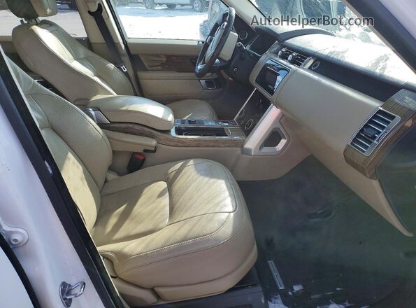 SALGS2SVXKA523481 2019 LAND ROVER RANGE White Սալոնի դիմացի տեսք