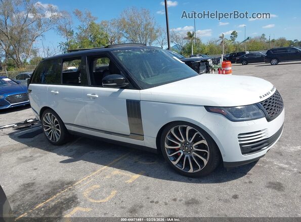 SALGS2SVXKA554763 2019 LAND ROVER RANGE ROVER White წინა მარჯვენა