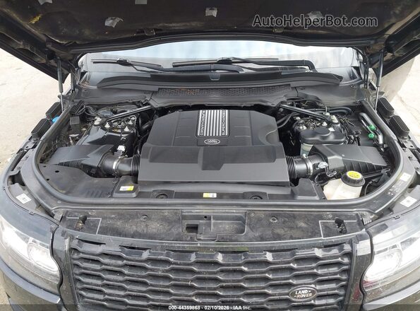 SALGS3EF5GA273519 2016 LAND ROVER RANGE ROVER Черный Вид сзади