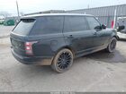 2016 Land Rover Range Rover 5.0l V8 Supercharged Черный vin: SALGS3EF5GA273519
