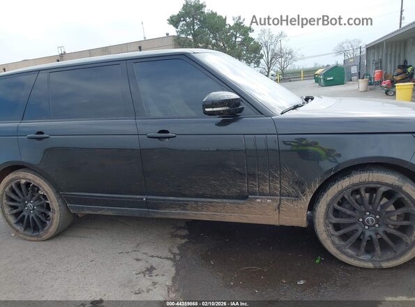 SALGS3EF5GA273519 2016 LAND ROVER RANGE ROVER Черный Панорамный вид салона 360°