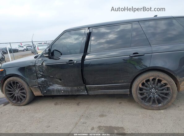 SALGS3EF5GA273519 2016 LAND ROVER RANGE ROVER Черный 