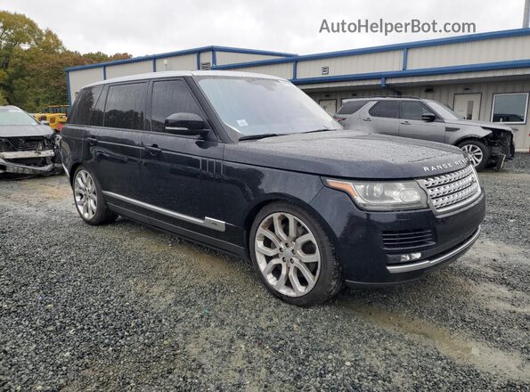 SALGS3EF8GA257332 2016 LAND ROVER RANGE Blue Przód prawy