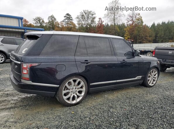 SALGS3EF8GA257332 2016 LAND ROVER RANGE Blue Tył prawy