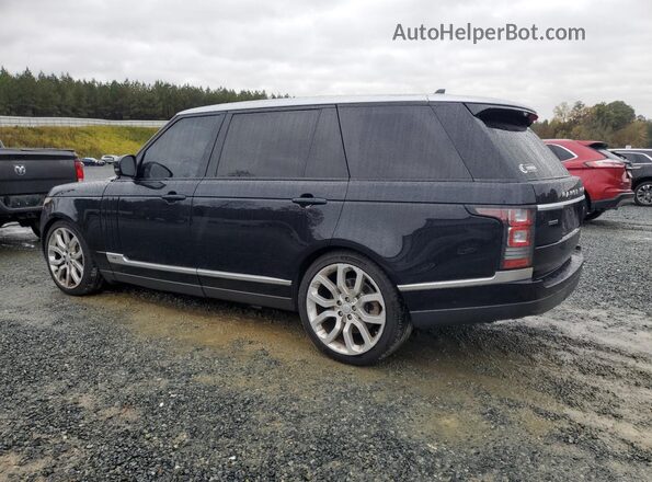 SALGS3EF8GA257332 2016 LAND ROVER RANGE Blue Tył lewy
