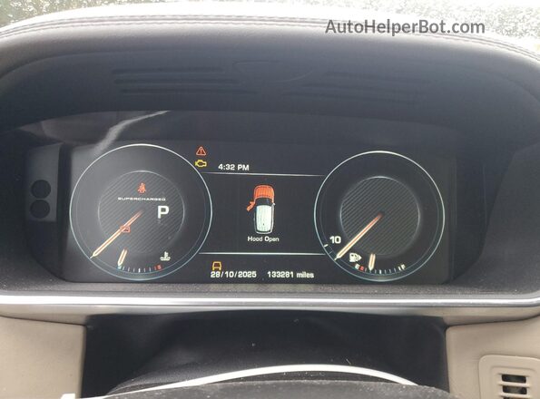 SALGS3EF8GA257332 2016 LAND ROVER RANGE Blue Widok zestawu wskaźników