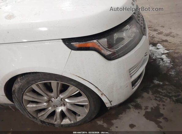 SALGS5FE1HA322119 2017 LAND ROVER RANGE ROVER White Vista frontal