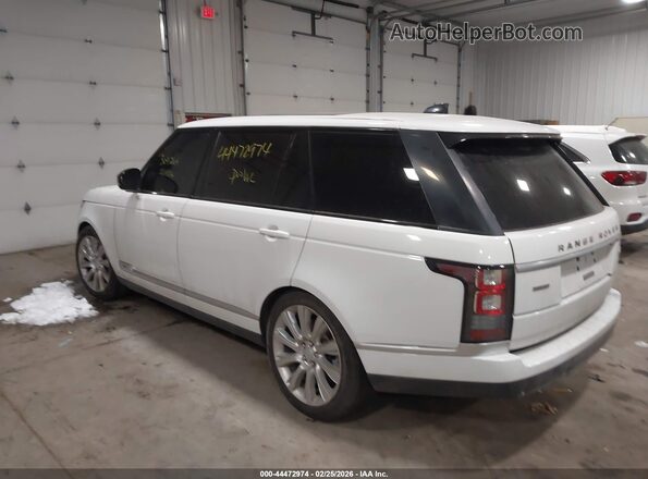 SALGS5FE1HA322119 2017 LAND ROVER RANGE ROVER White Trasero izquierdo